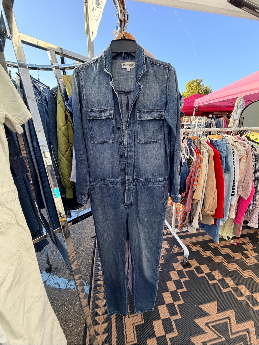 Madewell Denim coveralls